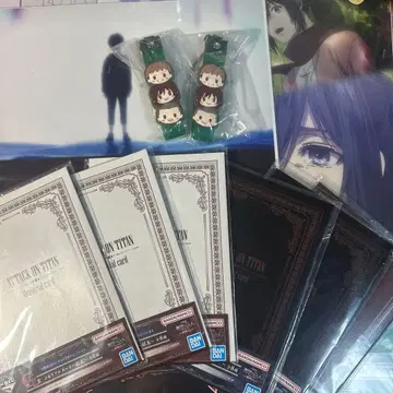 진격의 거인 제일복권 묶음 판매