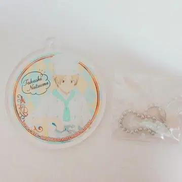 나츠메 우인장 제일복권 카페 아크릴 참 2개 세트