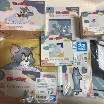 톰과 제리 제일복권 A상 디오라마 피규어 TOM 빅 타월