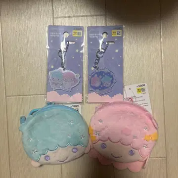 키키라라 한국 다이소 파우치, 키링 세트