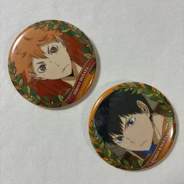 하이큐!! 캔뱃지 카라스노 셀렉션 히나타 쇼요 & 카게야마 토비오