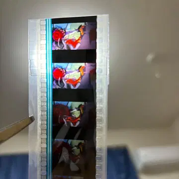 에반게리온 신극장판: 파 DVD 특전 시계 부품 필름 아스카 플러그 수트