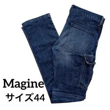 새상품급 Magine 카고 팬츠 청바지 데님 스트레치 스키니