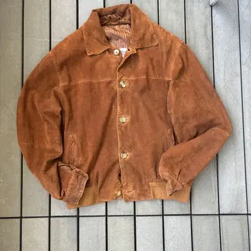 90s RED CODE 스웨이드 자켓 EUR 52