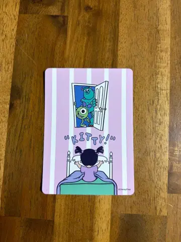 디즈니 스토어 가위바위보 카드 몬스터 주식회사