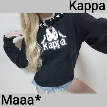 Kappa 후드 안쪽이 엄청 귀여운 로고 후드티 GET! 해야 해!