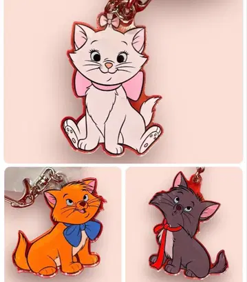 디즈니 스토어 아크릴 키체인 키링