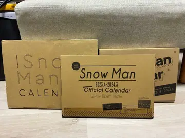 [ 미사용 ] Snow Man 달력 3종 세트 2021.2022.2023