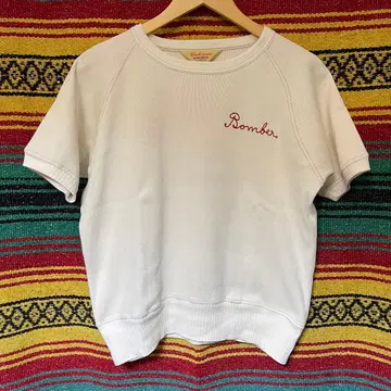 쿠시맨 cushman 자수 반팔 맨투맨