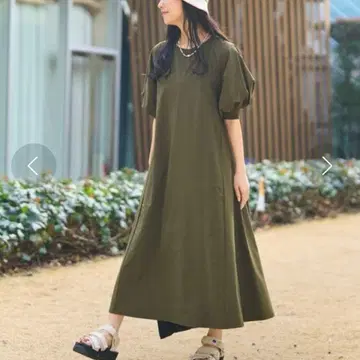 THOUSAND MILE x FREAK'S STORE 퍼프 슬리브 원피스