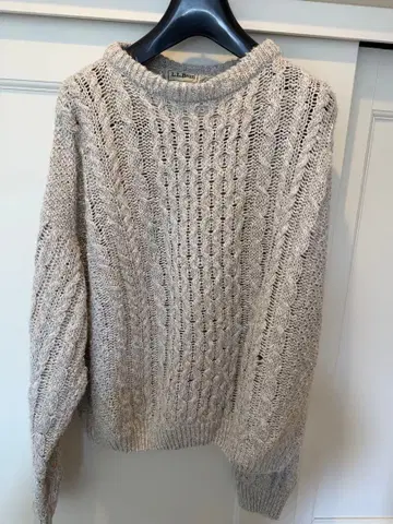 [ 아일랜드 제 ] L.L.Bean 엘엘빈 케이블 니트