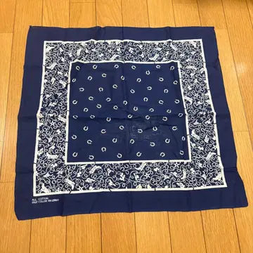 [ 미국제 ] 70-80s 빈티지 반다나 빈티지 반다나 네이비 컬러