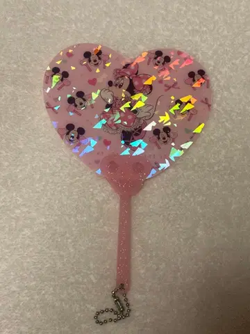 디즈니 스토어 아이돌 미니 부채