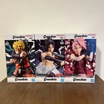 Grandista 피규어 3체 세트 나루토 사스케 사쿠라