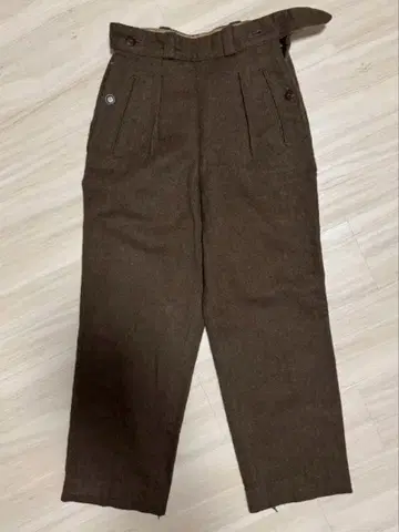 M52 프랑스군 카키 브라운 울 트라우저