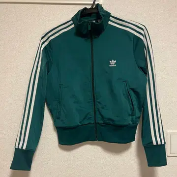 adidas 다크 그린 집업 자켓