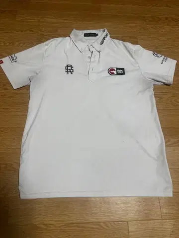 ROUGH AND SWELL 피케 셔츠 화이트