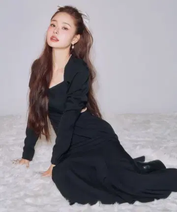 EIMY ISTOIRE 펄 포인트 컷 아웃 머메이드 원피스