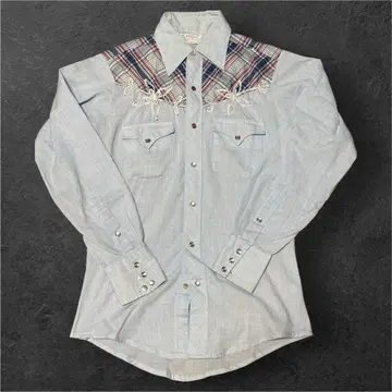 H BAR C 웨스턴 셔츠 자수 절개 슬림