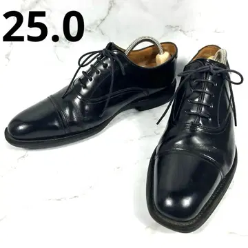 리갈 REGAL 스트레이트 팁 드레스 슈즈 블랙 716R 25