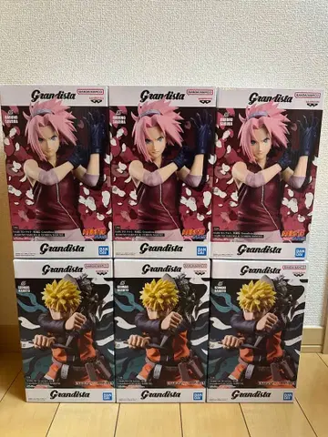Grandista 피규어 6체 세트 사쿠라 나루토