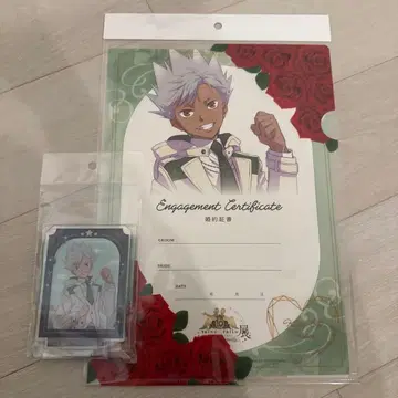 킹프리전 니시나 카즈키 약혼 증서 아크릴 디오라마