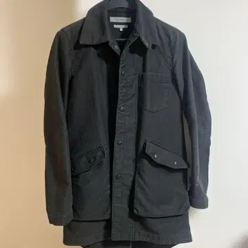 논네이티브 밀리터리 자켓 블랙 사이즈 0 XS~S 상당 슬림
