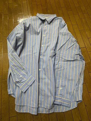 NIKO AND - 스트라이프 긴팔 셔츠 BIG 사이즈