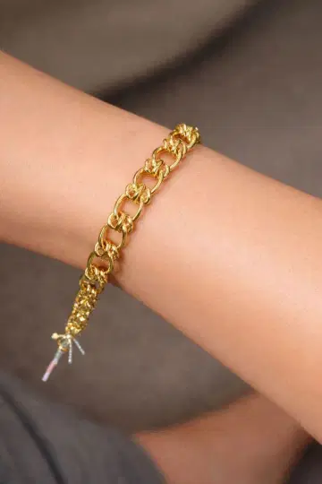 골드 체인 팔찌 프리 사이즈