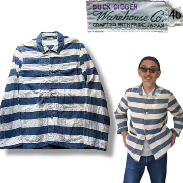 새상품급 웨어하우스 DUCK DIGGER 프리즈너 보더 커버올 40