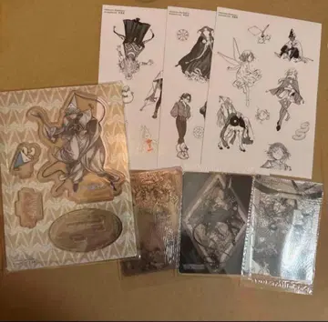 공식 정품 뾰족 모자의 아틀리에 중국 코믹스 해외 특전 세트