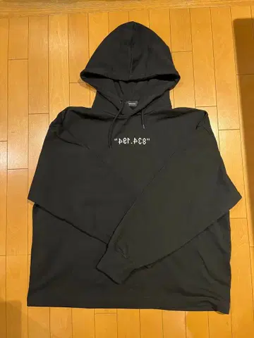 사카낙션 후디 후드티 834.194 사이즈 2