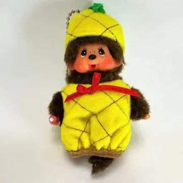 오키나와 한정 파인애플 지역 한정 몬치치 스트랩 키링 당시 물품