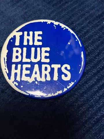 THE BLUE HEARTS 캔뱃지 약 5cm