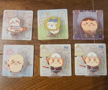 치이카와 아크릴 장면 클립 비스켓 세트