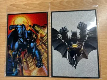 배트맨 팝마트 복권 아크릴 색지 2장 세트