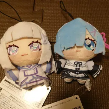 리제로 쵸피누이푸치 GiGO 한정판 에밀리아 렘 2종류 세트