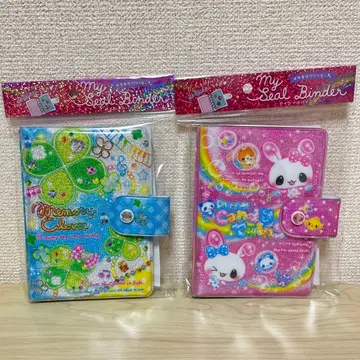 재고 라스트 헤이세이 레트로 씰북 2세트 캔디 트윈즈 클로버