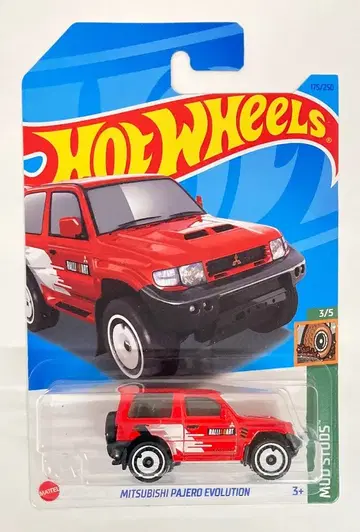 MATTEL 핫휠 베이직카 미쓰비시 파제로 에볼루션