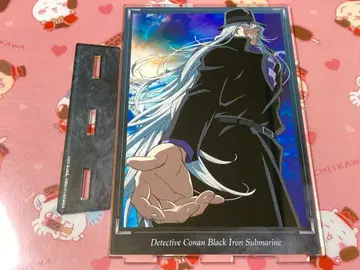 극장판 명탐정 코난 블랙 철의 어영 아크릴 아트 스탠드 진