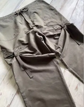 vintage 테크 와이드 팬츠 카고 빅 사이즈 빈티지