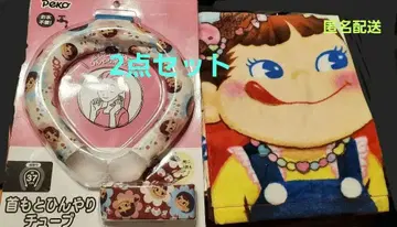 페코짱 페이스 타월 & 목 시원 튜브