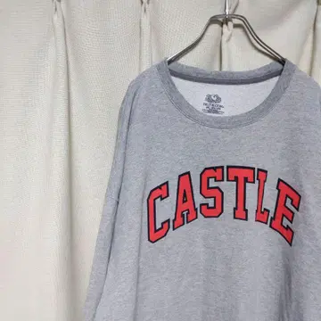 FRUITS OF THE LOOM 맨투맨 칼리지 프린트 빈티지