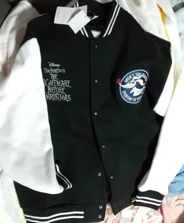 디즈니 나이트메어 자수 스카잔 M 사이즈 택 포함