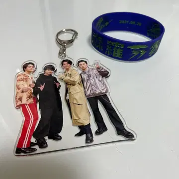 DISH// 아크릴 키링 러버 밴드