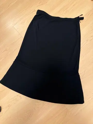 Jean Paul Gaultier 블랙 플레어 스커트 40