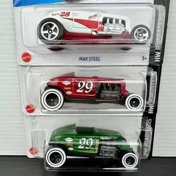 핫휠 미니카 미국판 맥스 스틸 3대 세트