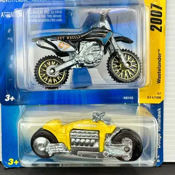 핫휠 미국판 웨이스트랜더 토마호크 2대 세트