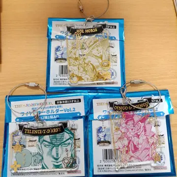 와이어 키링 죠죠 월드