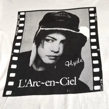 90s L'Arc-en-Ciel Hyde 셔츠 밴드 티셔츠 라르크앙시엘